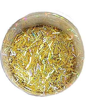 Polyester Glitter Color Oro