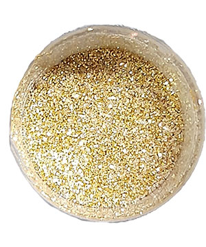 Polyester Glitter Color Oro 2