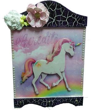 Porta Llaves pintado