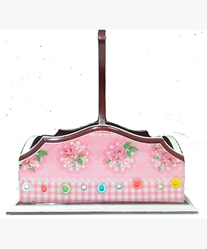 Porta Cubiertos pintado